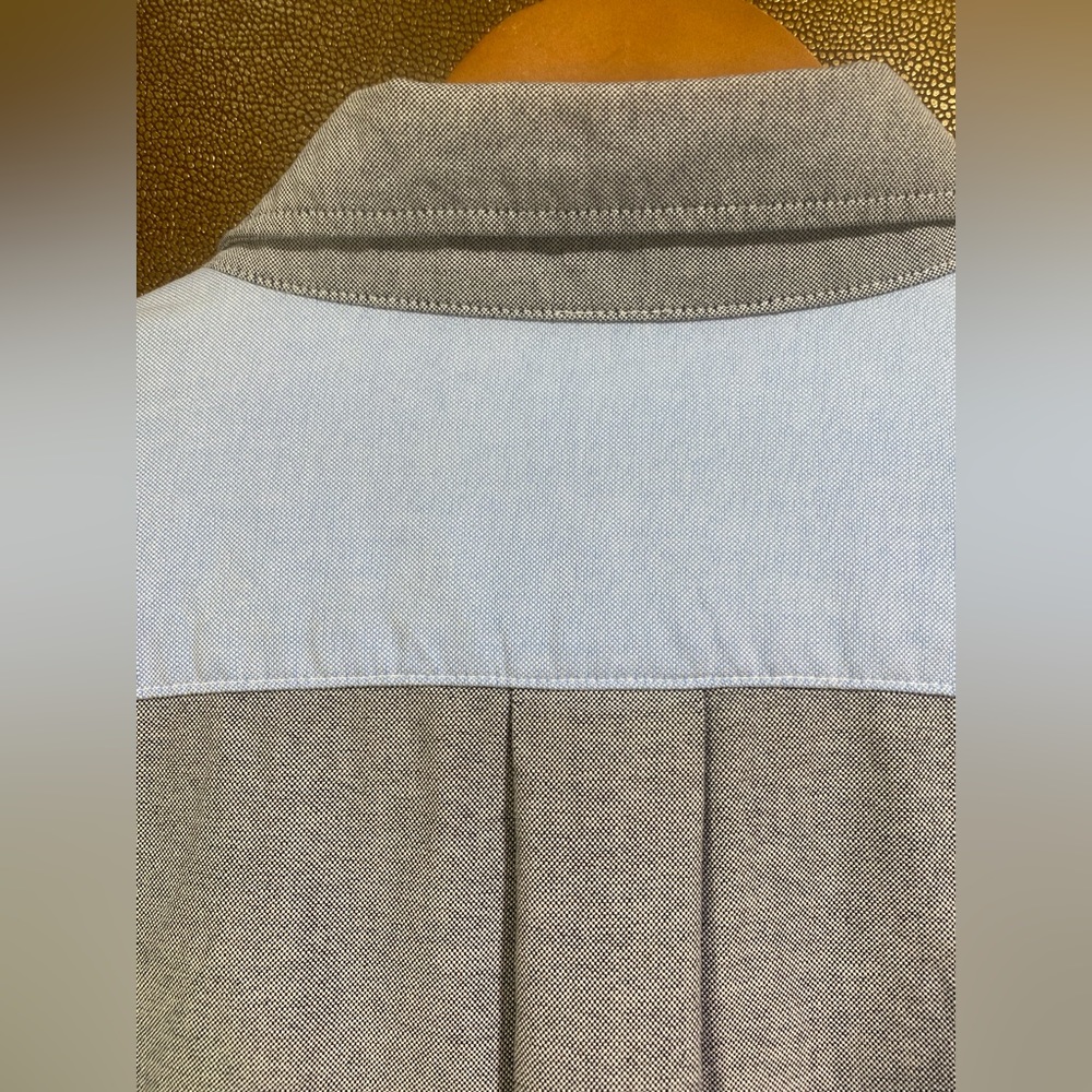 Vintage American Apparel Oxford Colorblock Shirt XS - Y2K/90s Preppy Unisex - Picture 5 of 12